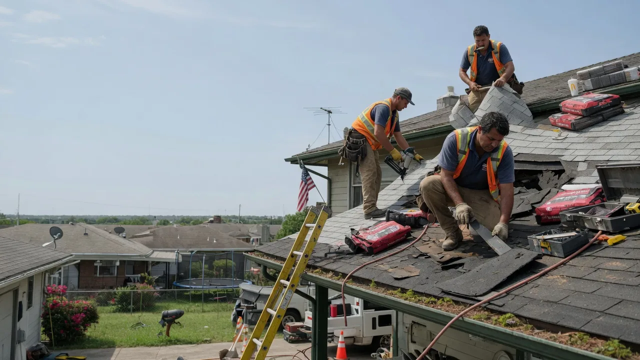 Roof Repair in Burbank, OK near me